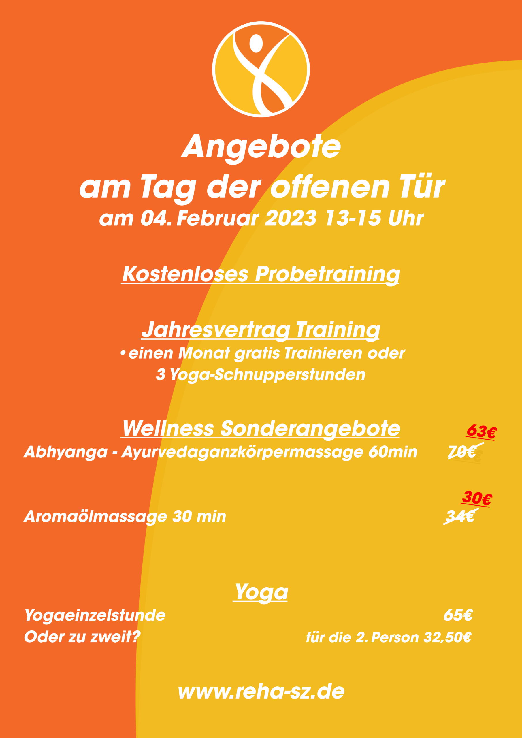 A0 Plakat Tag der Offenen Tür Ambulantes Rehazentrum Salzgitte